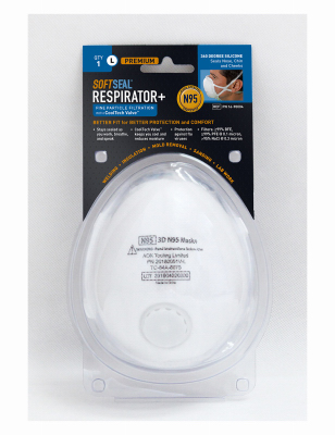 LG N95 Valved Mask
