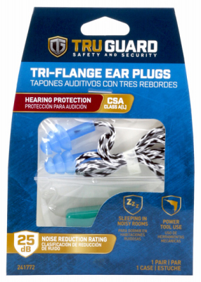 TG Tri Flange Ear Plugs
