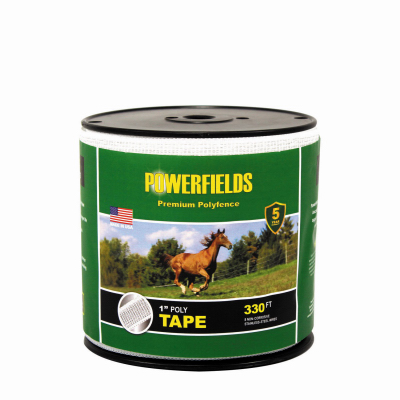 1x330 WHT Poly Tape