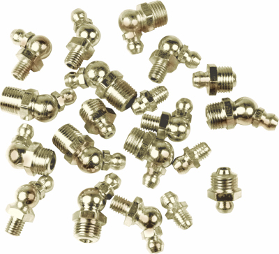 10PK 1/4x28 Str Fitting