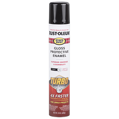 24OZ BLK GLS Turb Spray