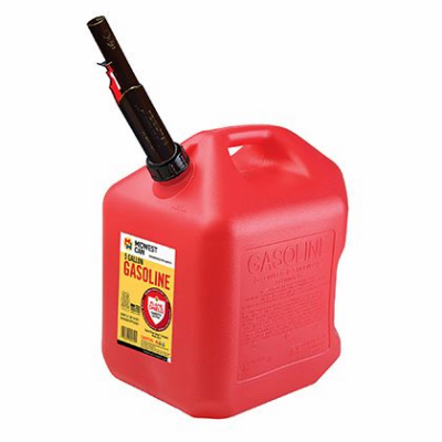 5GAL RED Poly Gas Can