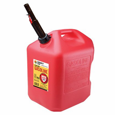6GAL RED Poly Gas Can