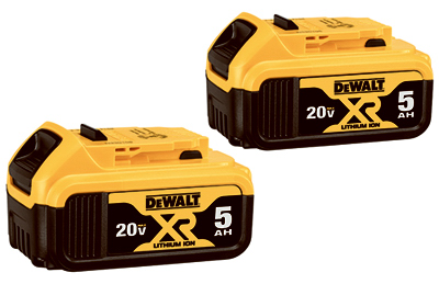 2PK 20V 5Ah Battery