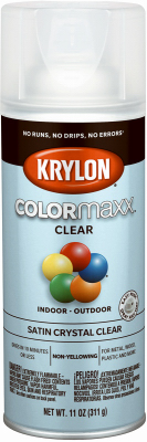 12OZ Crys CLR Sat Paint