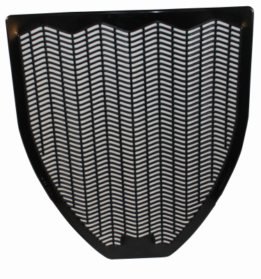 18.5x.25 BLK Urinal Mat