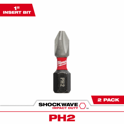 #2 Philip 1" Insert Bit