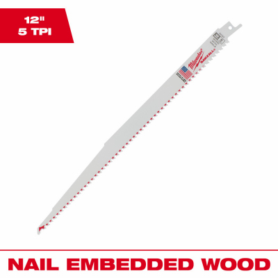 12" 5T Sawzall Blade