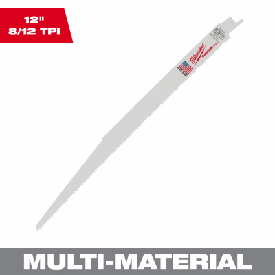 12" 8/12T Sawzall Blade