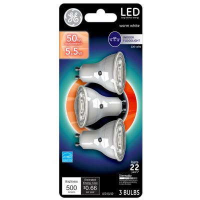 GE 5.3W CLR Bulb
