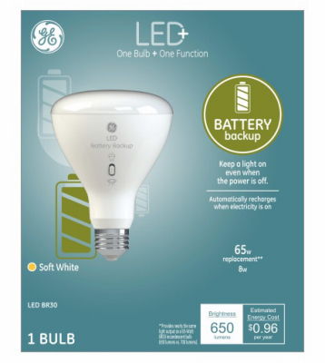 GE8W SW Batt Back Bulb