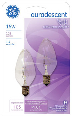 GE2PK15W AuraFlame Bulb