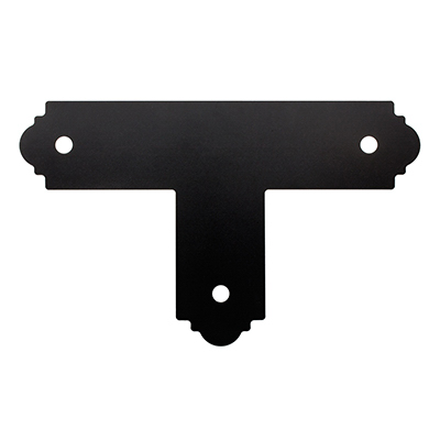4x4 BLK FLT T Strap