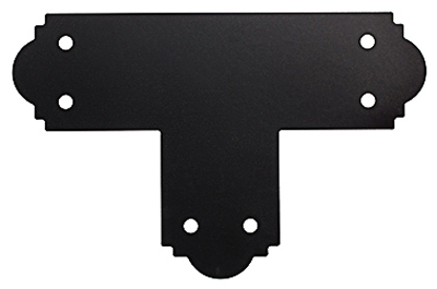 6x6 BLK FLT T Strap