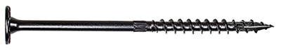 5.5" BLK WD Screws, 12/PK