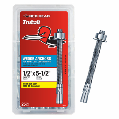 25PK 1/2x5-1/2 Anchor