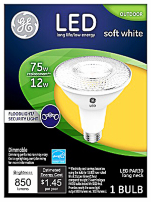 GE12W SW Par30 FLD Bulb