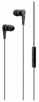 BLK Stereo Earbuds/Mic