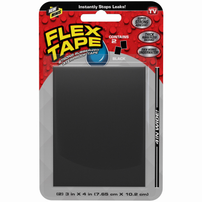 3x4 BLK Flex Tape