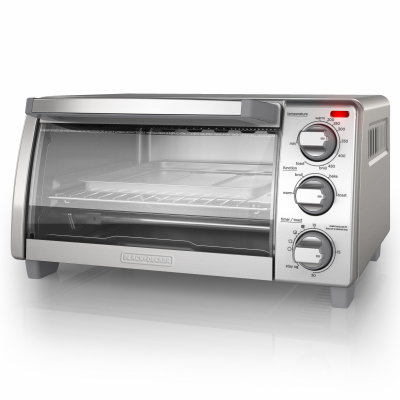 4Slice SS/BLK Toaster