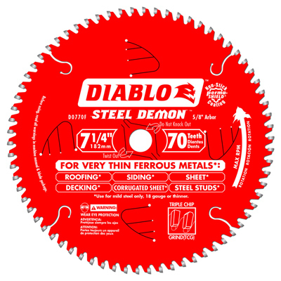 7-1/4x70T STL Blade