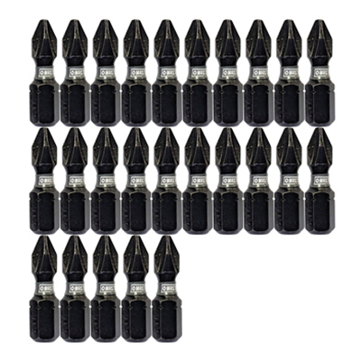 MM 25PK PH2 1" Imp Bits