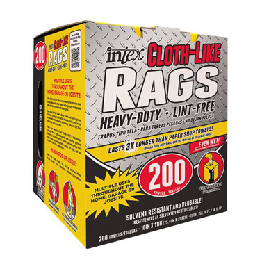 200CT 10x11 Cloth Rags