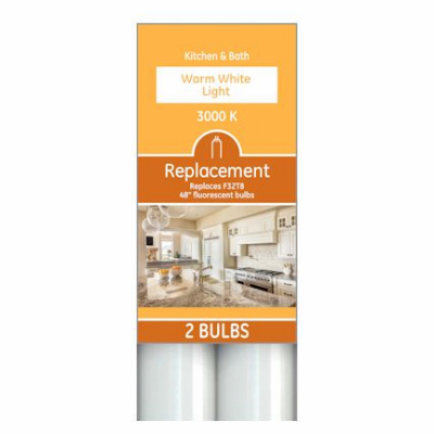 GE 2PK 15W WW T8 Bulb