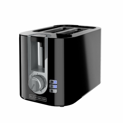 2Slice BLK Wide Toaster