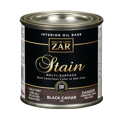 1/2PT BLK Caviar Stain