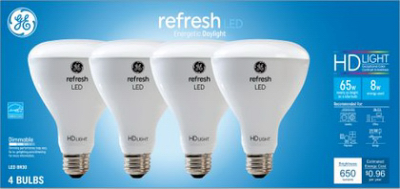 GE4PK 10W Day BR30 Bulb