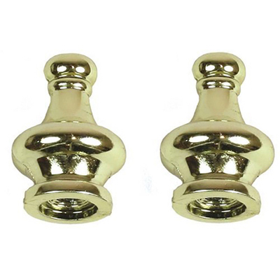 2PK1-1/4"BRS Pyr Finial