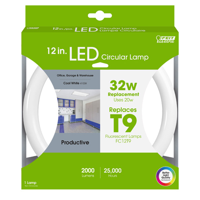 20W CW LED Circ Lamp