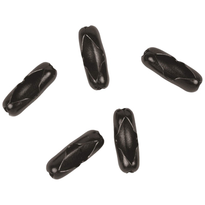 5PK BLK Chain Connector