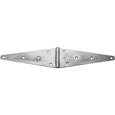 12" Zinc HD Strap Hinge