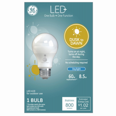 GE 9W Dusk/Dawn Bulb