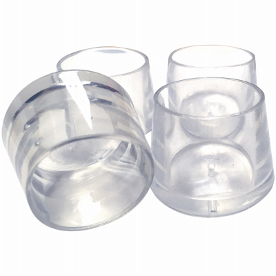 4PK 1-1/8" CLR Leg Tip