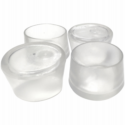 4PK 1-1/2" CLR Leg Tip