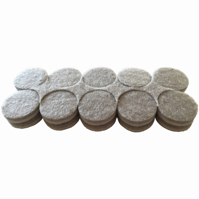 20PK 3/4" GRY Felt Pads