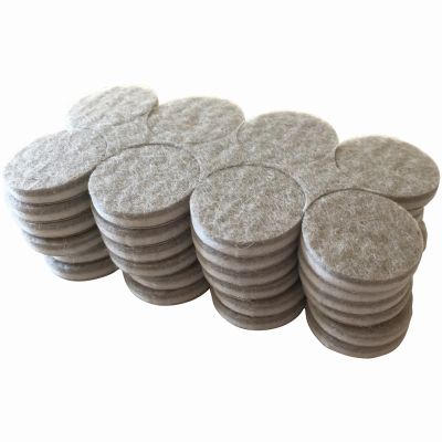 48PK 1" GRY Felt Pads