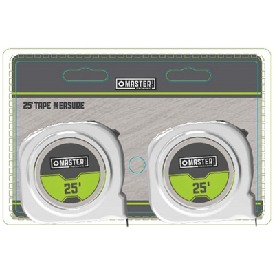 MM 2PK 25' Tape Measure