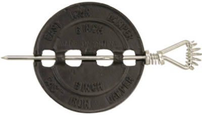 6" CI Damper