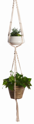 60" 2-Tier Plant Hanger