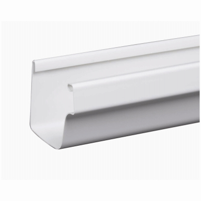 5"x10' White Gutter