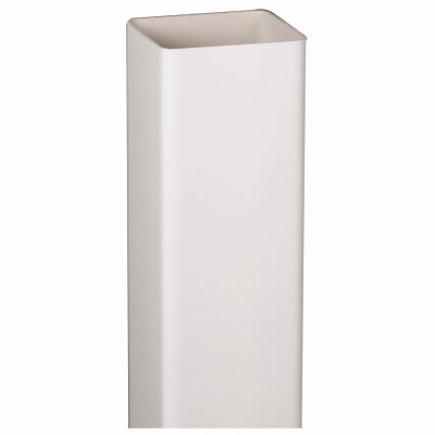 2" WHT Square Downspout