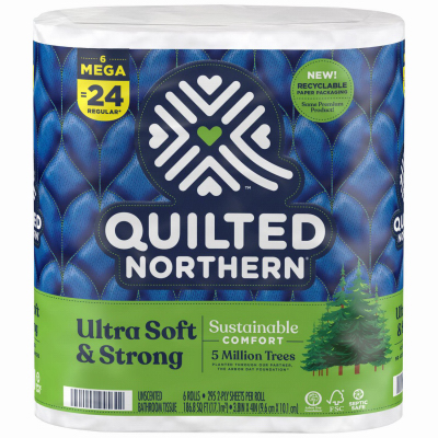 6PK Quilted Mega TP