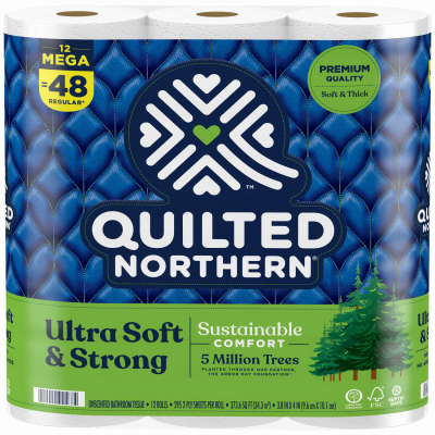 12PK Quilt Bath Tissue