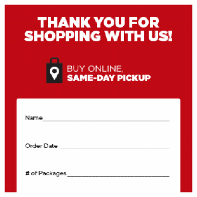 200PK E-CommOrderLabels