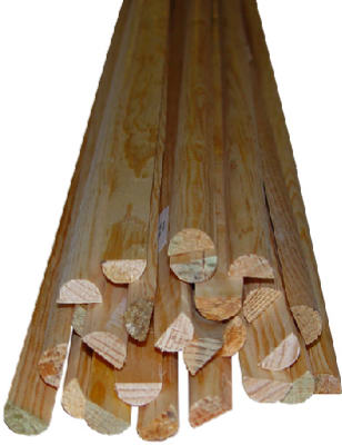 8' Half RND Moulding