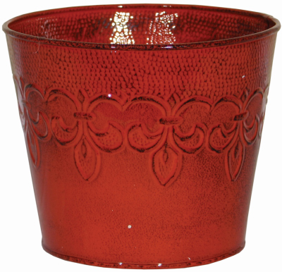 8" RED Fleur De Planter